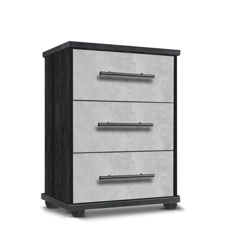 Paros 3 Drawer Chests (W805mm x D430mm x H735mm)