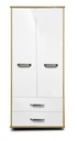 Paros 2 Door Combi Wardrobes (W805mm x D530mm x H1880mm)