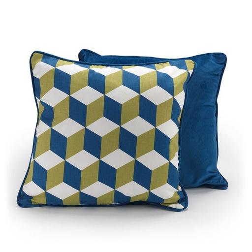 [CUSH-BLUEPAT] Cushions (45cm x 45cm) (Blue Pattern)