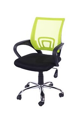 [LFCH22-LG] Desk Chair - Hampstead (Mesh Back) (Lime Green)