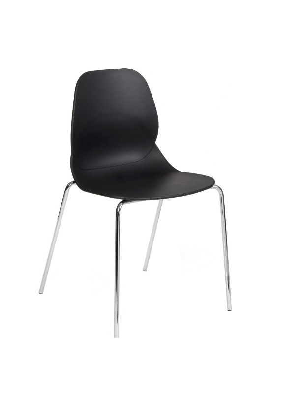 Desk Chair - Shoreditch With Metal Legs