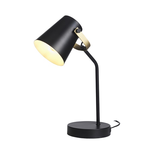 [4105-TL-BK] Bedside & Table Lamps (Malmo, Black)