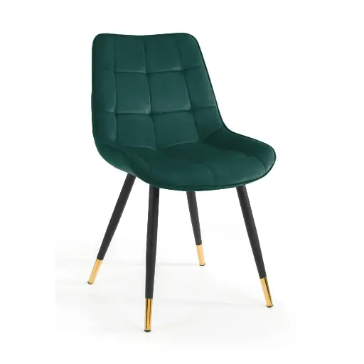 [CH-HADID-GR-FAB] Chairs (Hadid, Green, Fabric)