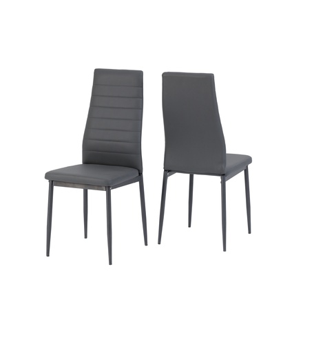 [CH-BOSTON-GY] Chair - Boston (Grey)