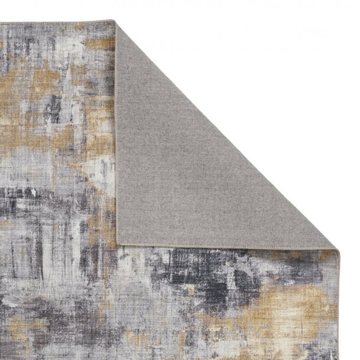 Rugs - Brooklyn Square (Grey/Yellow) (160x220cm)