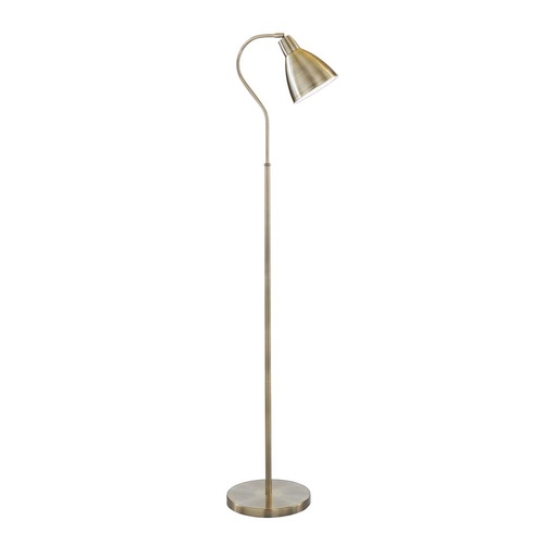 Floor Lamps (Adjustable E27 (145cm x 36cm), Antique Brass)