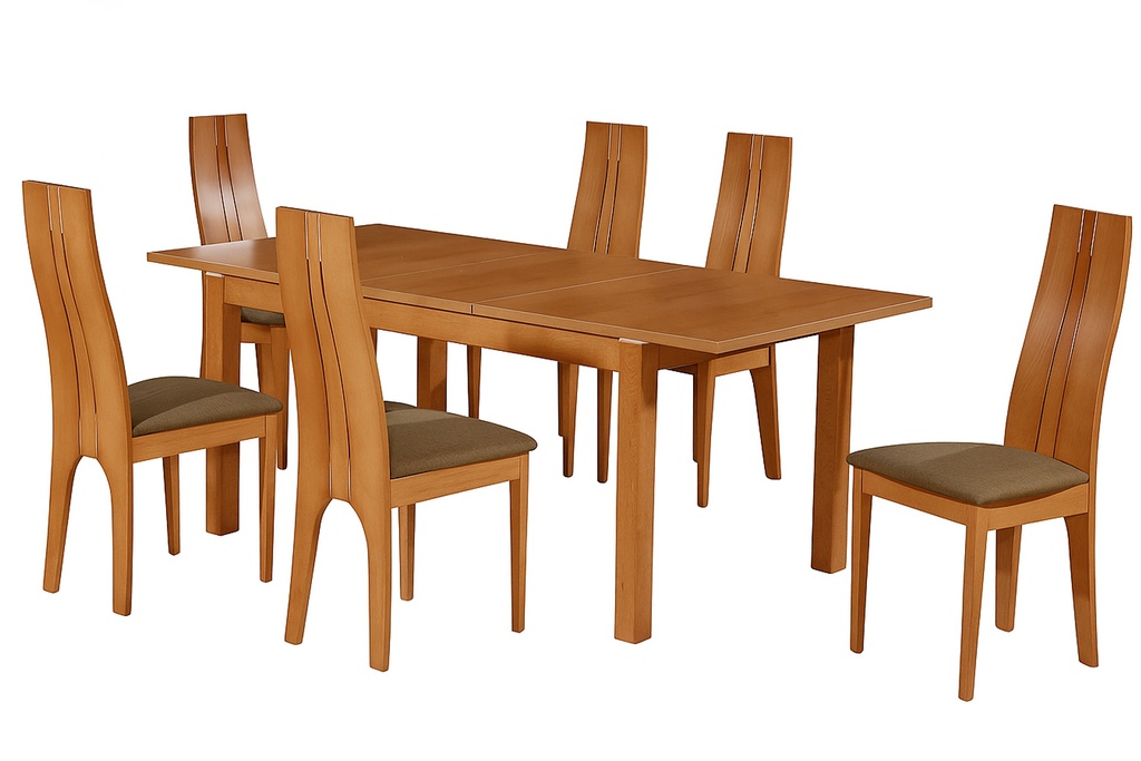 Dining Table - Bowness Extendable (W:150/190cm x D:90cm x H:75cm) - Oak