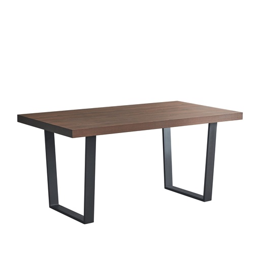 [DT-LATTON] Dining Table - Latton (Walnut | Black)