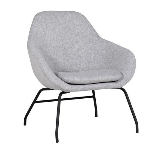 Accent Chair - Messina (Grey - Fabric)