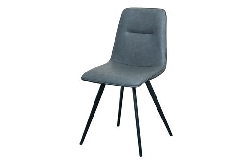 [CH-SIENA-GYFL] Dining Chair - Siena (W:46cm x D:54cm x H:88cm) (Grey - Faux Leather)