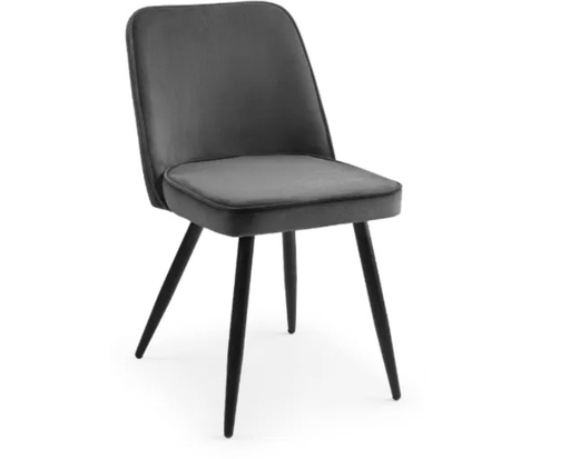 Dining Chair - Paris (Grey - Velvet)