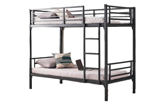 [BBED-TURIN-BLK] Metal Bunk-Bed - Turin (Black)