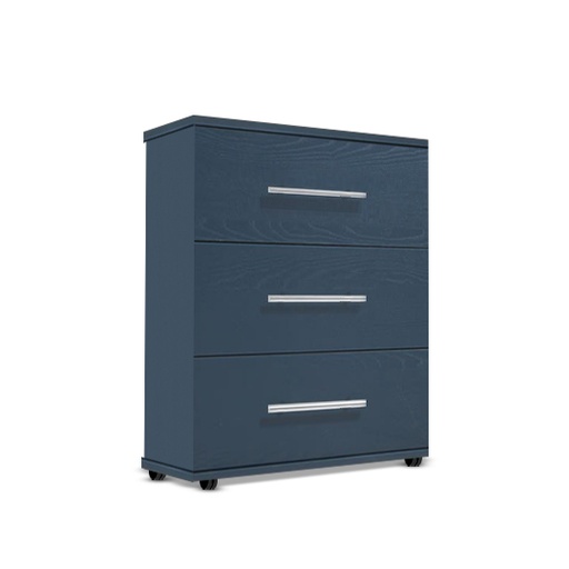 Athens 3 Drawer Chests (W760mm x D420mm x H735mm)