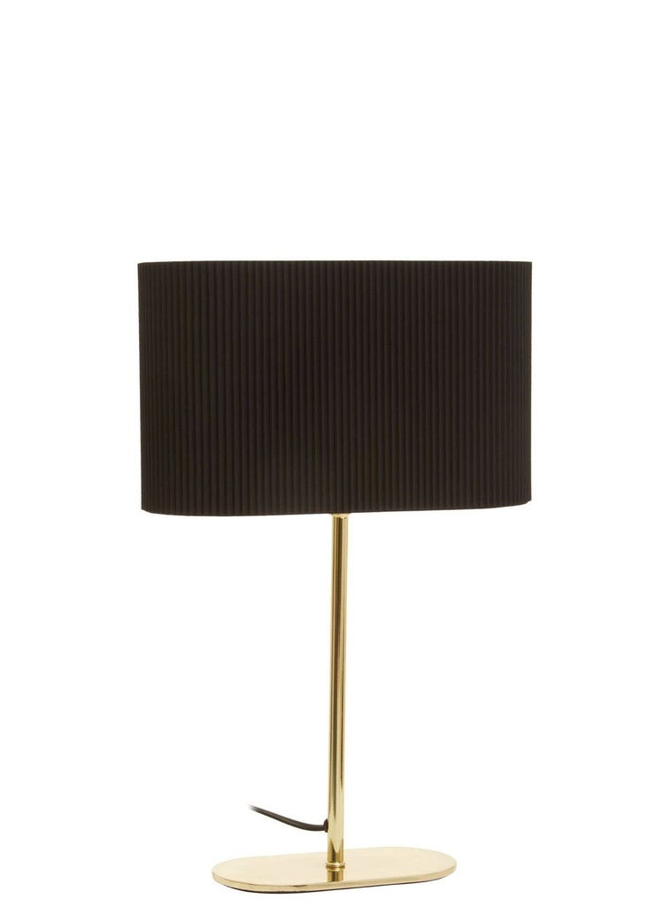 Bedside & Table Lamps - Lili (W26cm x D11cm x H41cm ) - Brass & Black