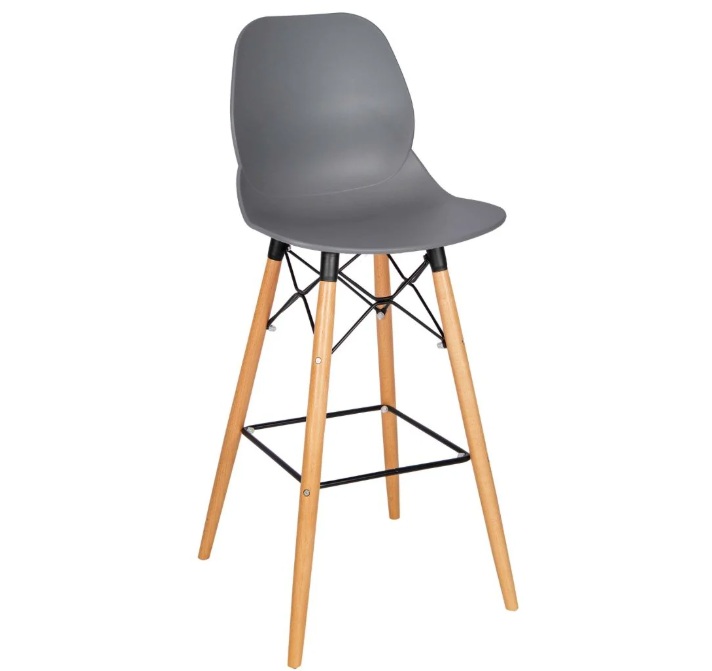 Bar Stool - Shoreditch With Beech Legs