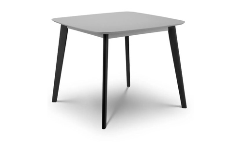 Dining Table - Ella (Grey & Black) (Square)