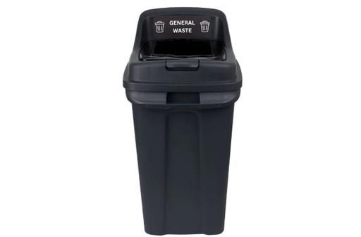 Indoor Recycling Bins (50Litre) (Black Lid (General Waste))