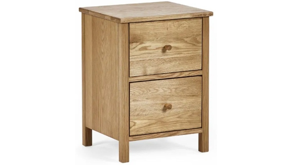 Bedside - Bramley 2 Drawer (W40cm x D35cm x H55cm)