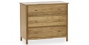 Chest - Bramley 3 Drawer (W84cm x D40cm x H74cm)