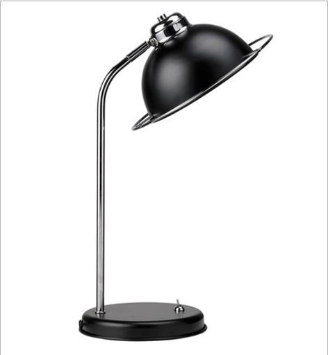 [HOME2456] Bedside & Table Lamps (Bauhaus, Black)