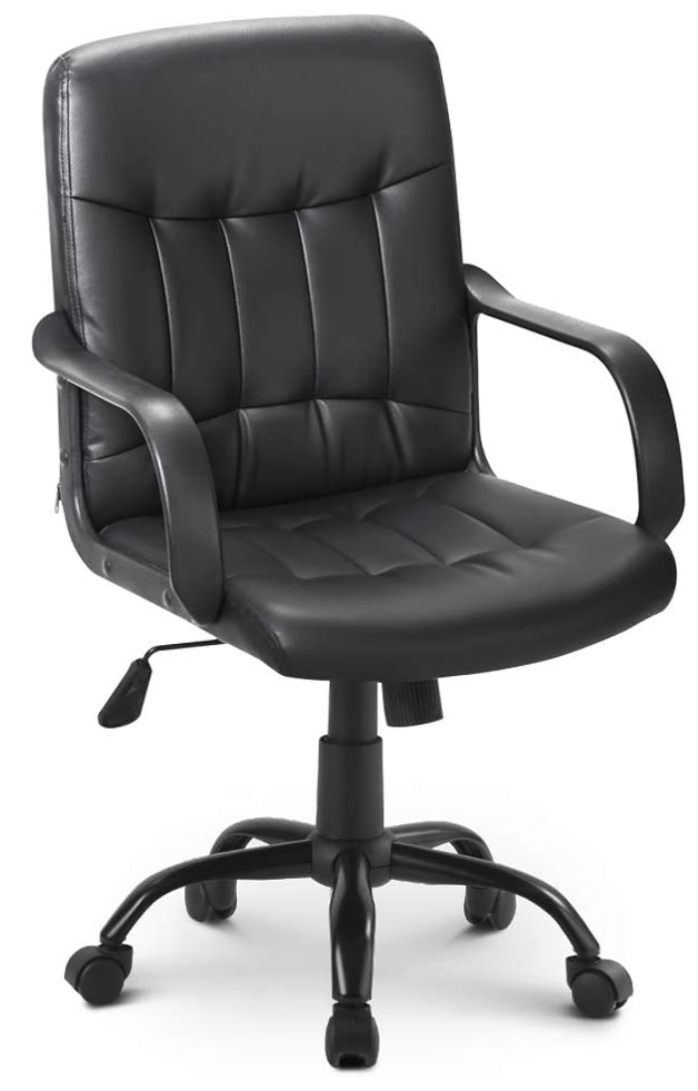 Desk Chair - Carver Swivel (Black)