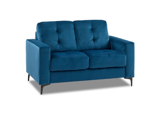 [SOFA-SCALA-2STR-BLVT] Sofa - Scala (2 Seater, Blue - Velvet)