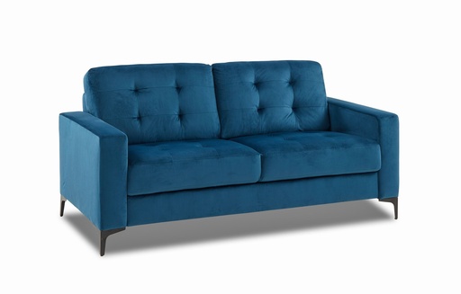 [SOFA-SCALA-3STR-BLVT] Sofa - Scala (3 Seater, Blue - Velvet)
