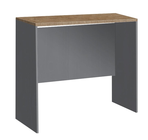 [S-S-D-SLGO] Desk - Athens Space Saver (W75cm x D55cm x H74cm) (Slate & Gold Oak Top)