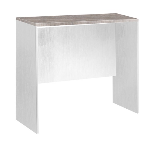 [S-S-D-FWUO] Desk - Athens Space Saver (W75cm x D55cm x H74cm) (White & Urban Oak Top)