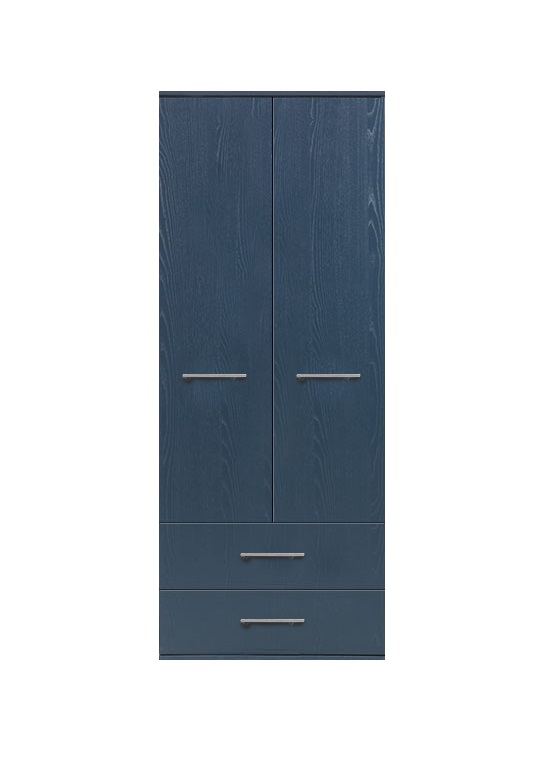 Wardrobe - Athens - 2 Door Combi (750W x 545D x 1880H)