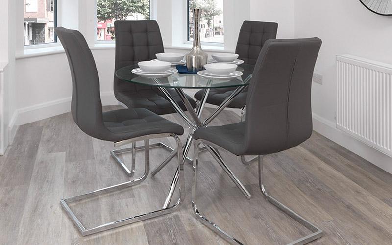 Febland Round Table Olivia Chairs