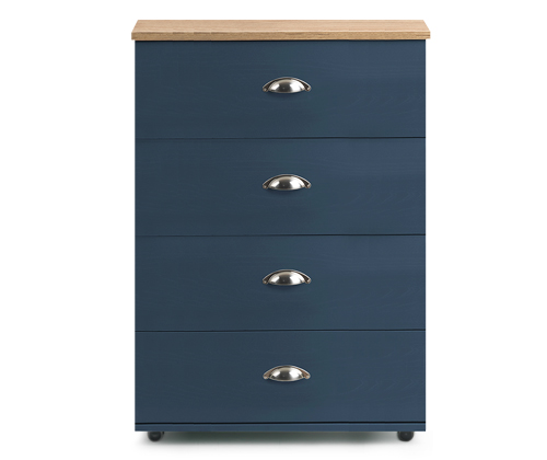 4 DRAWER WIDE CHEST